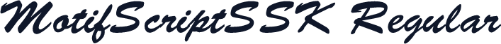 MotifScriptSSK Regular