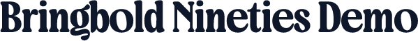 Bringbold Nineties Demo