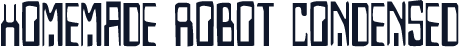 Homemade Robot Condensed