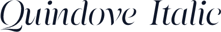 Quindove Italic
