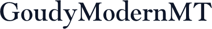 GoudyModernMT