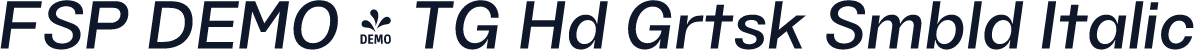 FSP DEMO - TG Hd Grtsk Smbld Italic
