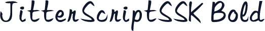 JitterScriptSSK Bold