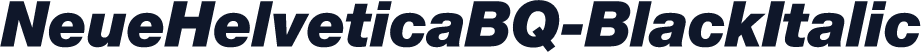 NeueHelveticaBQ-BlackItalic