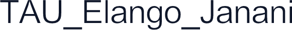 TAU_Elango_Janani