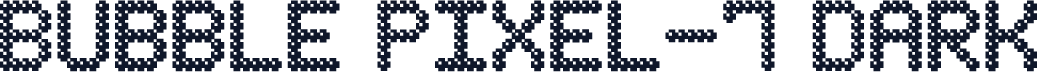 Bubble Pixel-7 Dark