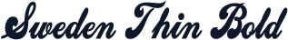 Sweden Thin Bold
