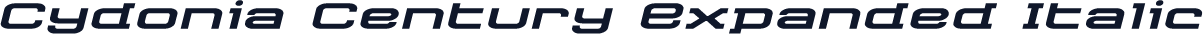 Cydonia Century Expanded Italic