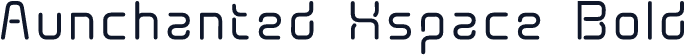 Aunchanted Xspace Bold