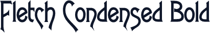 Fletch Condensed Bold