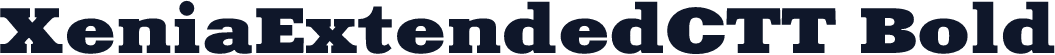 XeniaExtendedCTT Bold
