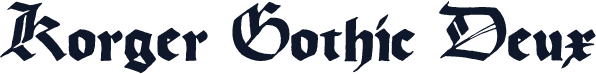 Korger Gothic Deux