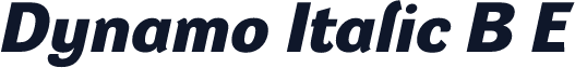 Dynamo Italic B E