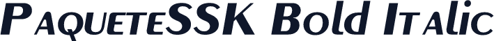 PaqueteSSK Bold Italic