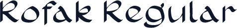 Rofak Regular