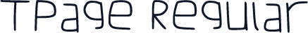 Tpage Regular