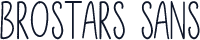 Brostars Sans