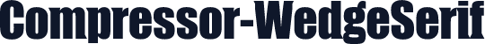 Compressor-WedgeSerif