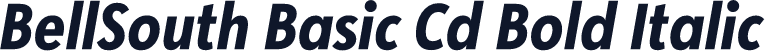BellSouth Basic Cd Bold Italic