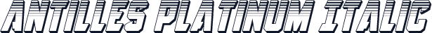 Antilles Platinum Italic