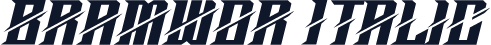 Bramwor Italic