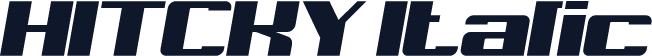 HITCKY Italic
