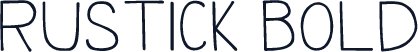 Rustick Bold