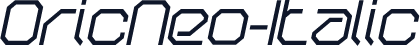 OricNeo-Italic
