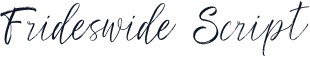Frideswide Script