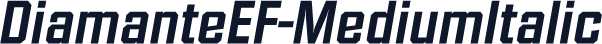 DiamanteEF-MediumItalic
