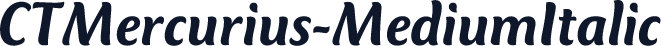 CTMercurius-MediumItalic