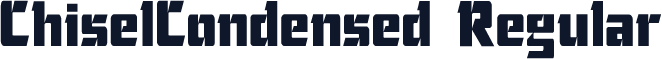 ChiselCondensed Regular