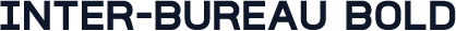Inter-Bureau Bold