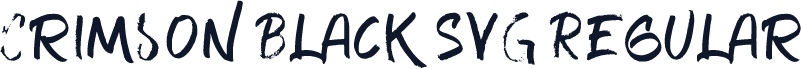 Crimson Black SVG Regular