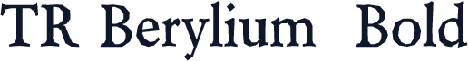 TR Berylium  Bold