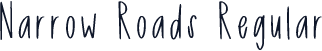 Narrow Roads Regular