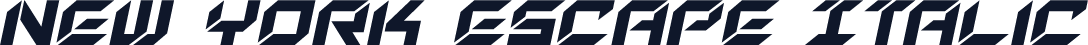 New York Escape Italic