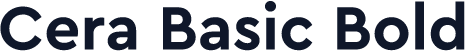 Cera Basic Bold