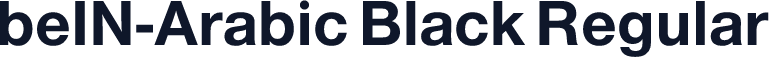 beIN-Arabic Black Regular