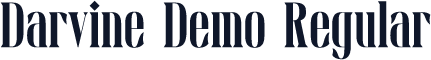 Darvine Demo Regular