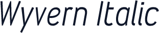 Wyvern Italic