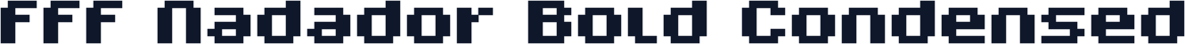 FFF Nadador Bold Condensed