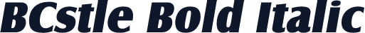BCstle Bold Italic