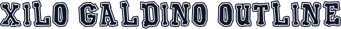 Xilo Galdino Outline