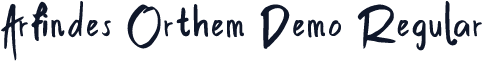 Arfindes Orthem Demo Regular
