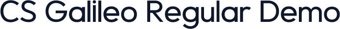 CS Galileo Regular Demo
