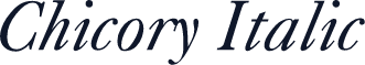 Chicory Italic