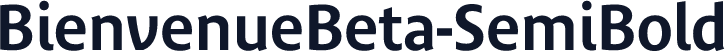 BienvenueBeta-SemiBold