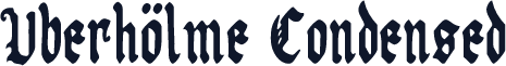 Uberhölme Condensed