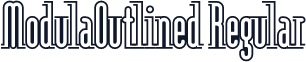 ModulaOutlined Regular